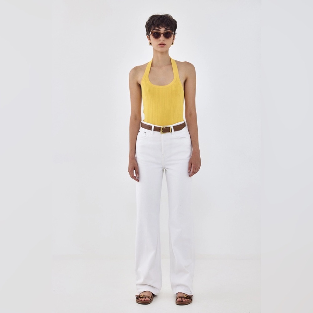 Dé Rococo high waisted white denim - Picture 5 of 14